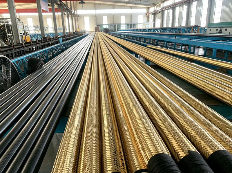شركة Hengshui Zhehan للمطاط والبلاستيك المحدودة: ترقية قدرة التصنيع للخرطوم الهيدروليكي المجدول عالي الضغط المخصص
